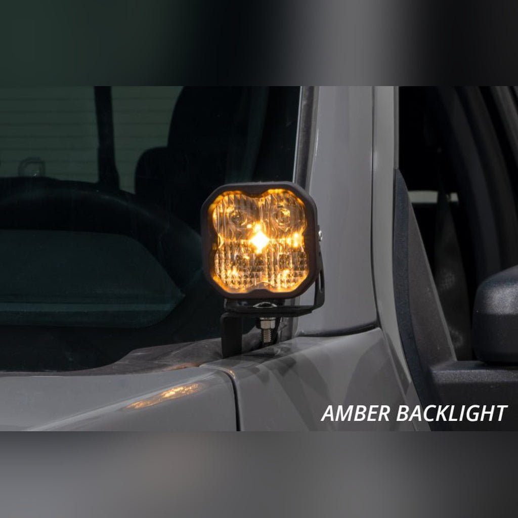 Diode Dynamics Stage Series Ditch Light Mounting Brackets | 2018-2024 Ford Expedition - Stateside Performance - Light Bars & Cubes - Diode Dynamics - Diode Dynamics Stage Series Ditch Light Mounting Brackets | 2018-2024 Ford Expedition