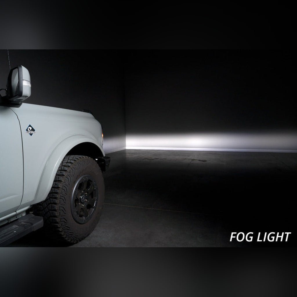 Diode Dynamics Stage Series Fog Pocket Kit - White Sport | 2021 - 2025 Ford Bronco - Stateside Performance - Fog Lights - Diode Dynamics - Diode Dynamics Stage Series Fog Pocket Kit - White Sport | 2021 - 2025 Ford Bronco