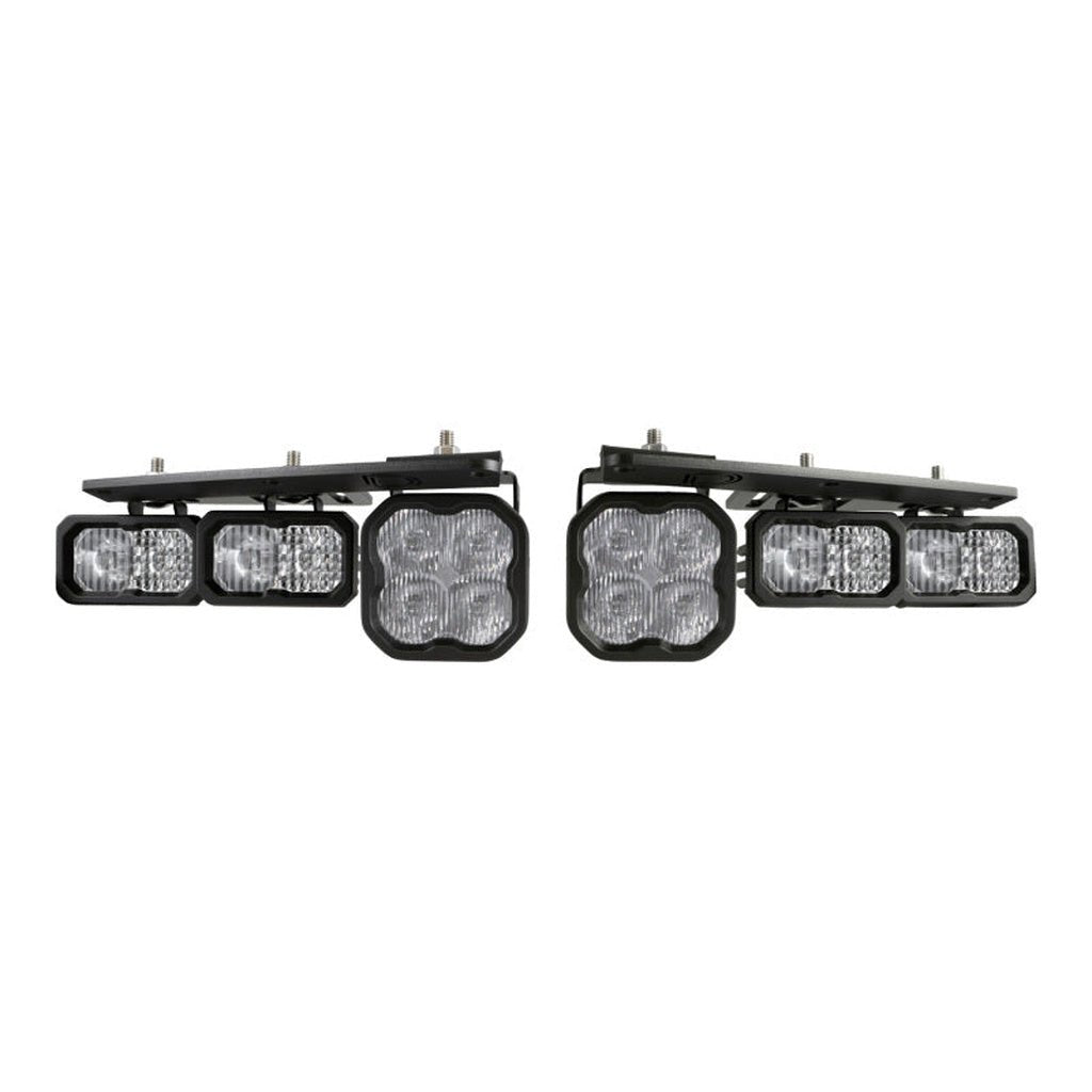 Diode Dynamics Stage Series Fog Pocket Kit - White Sport | 2021 - 2025 Ford Bronco - Stateside Performance - Fog Lights - Diode Dynamics - Diode Dynamics Stage Series Fog Pocket Kit - White Sport | 2021 - 2025 Ford Bronco
