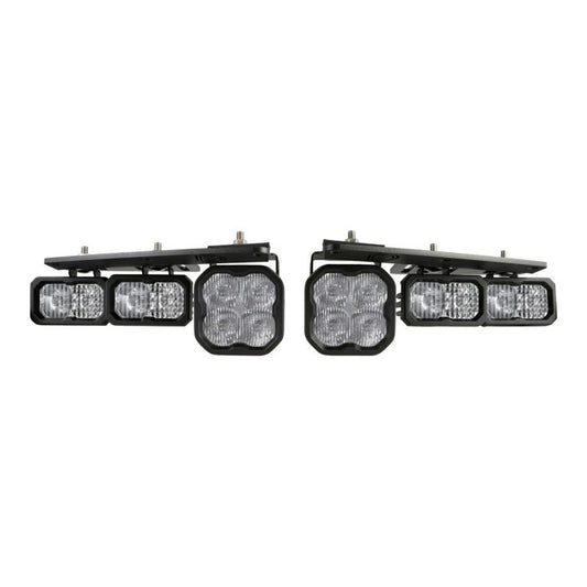 Diode Dynamics Stage Series Fog Pocket Kit - White Sport | 2021 - 2025 Ford Bronco - Stateside Performance - Fog Lights - Diode Dynamics - Diode Dynamics Stage Series Fog Pocket Kit - White Sport | 2021 - 2025 Ford Bronco
