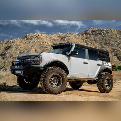 DV8 Offroad A - Pillar Dual Light Pod Drop Mounts | 2021 - 2026 Ford Bronco - Stateside Performance - Light Mounts - DV8 Offroad - DV8 Offroad A - Pillar Dual Light Pod Drop Mounts | 2021 - 2026 Ford Bronco
