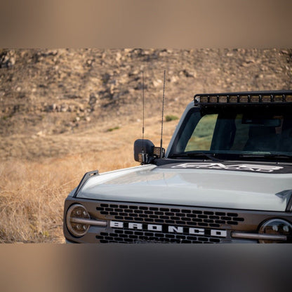 DV8 Offroad A - Pillar Dual Light Pod Drop Mounts | 2021 - 2026 Ford Bronco - Stateside Performance - Light Mounts - DV8 Offroad - DV8 Offroad A - Pillar Dual Light Pod Drop Mounts | 2021 - 2026 Ford Bronco