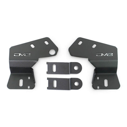 DV8 Offroad A - Pillar Dual Light Pod Drop Mounts | 2021 - 2026 Ford Bronco - Stateside Performance - Light Mounts - DV8 Offroad - DV8 Offroad A - Pillar Dual Light Pod Drop Mounts | 2021 - 2026 Ford Bronco