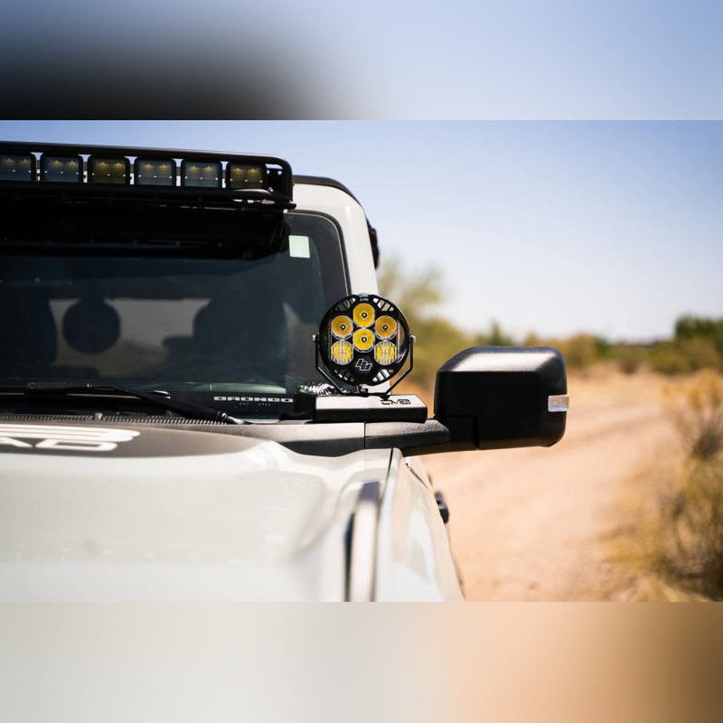 DV8 Offroad A - Pillar Pod Light Mounts | 2021 - 2026 Ford Bronco - Stateside Performance - Light Mounts - DV8 Offroad - DV8 Offroad A - Pillar Pod Light Mounts | 2021 - 2026 Ford Bronco