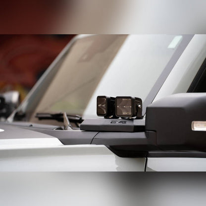 DV8 Offroad A - Pillar Pod Light Mounts | 2021 - 2026 Ford Bronco - Stateside Performance - Light Mounts - DV8 Offroad - DV8 Offroad A - Pillar Pod Light Mounts | 2021 - 2026 Ford Bronco