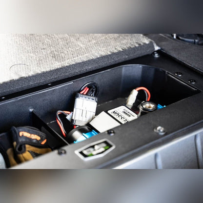 DV8 Offroad Air Compressor Mount & Storage Box | 2021 - 2025 Ford Bronco - Stateside Performance - Air Compressors - DV8 Offroad - DV8 Offroad Air Compressor Mount & Storage Box | 2021 - 2025 Ford Bronco