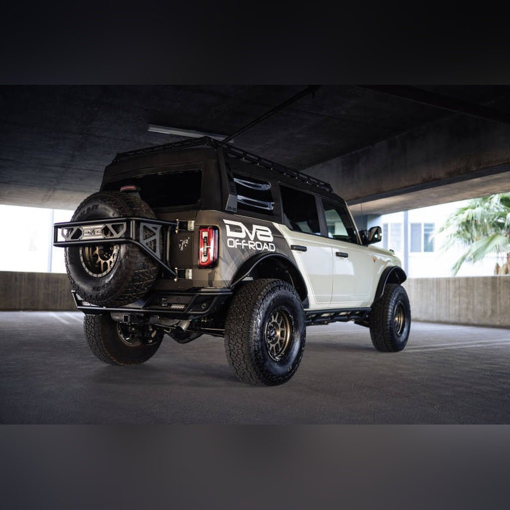 DV8 Offroad Competition Series Rear Bumper | 2021 - 2026 Ford Bronco - Stateside Performance - Bumpers - Steel - DV8 Offroad - DV8 Offroad Competition Series Rear Bumper | 2021 - 2026 Ford Bronco