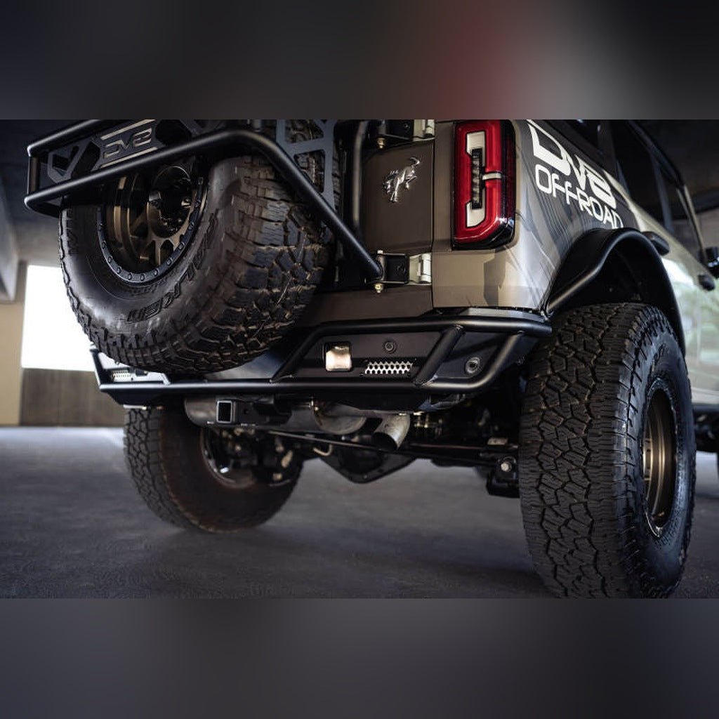 DV8 Offroad Competition Series Rear Bumper | 2021 - 2026 Ford Bronco - Stateside Performance - Bumpers - Steel - DV8 Offroad - DV8 Offroad Competition Series Rear Bumper | 2021 - 2026 Ford Bronco