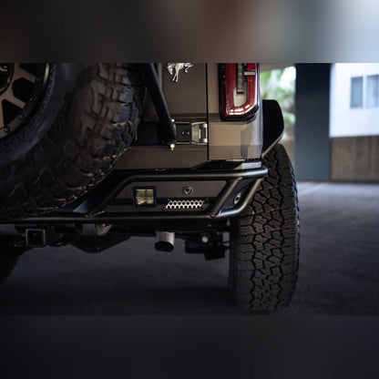 DV8 Offroad Competition Series Rear Bumper | 2021 - 2026 Ford Bronco - Stateside Performance - Bumpers - Steel - DV8 Offroad - DV8 Offroad Competition Series Rear Bumper | 2021 - 2026 Ford Bronco