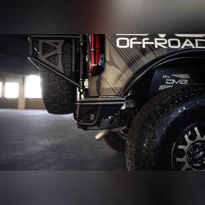 DV8 Offroad Competition Series Rear Bumper | 2021 - 2026 Ford Bronco - Stateside Performance - Bumpers - Steel - DV8 Offroad - DV8 Offroad Competition Series Rear Bumper | 2021 - 2026 Ford Bronco