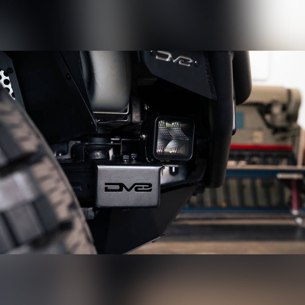 DV8 Offroad Crash Bar Caps with Accessory Mount | 2021 - 2026 Ford Bronco - Stateside Performance - Bumper Accessories - DV8 Offroad - DV8 Offroad Crash Bar Caps with Accessory Mount | 2021 - 2026 Ford Bronco