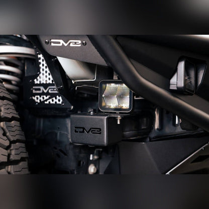 DV8 Offroad Crash Bar Caps with Accessory Mount | 2021 - 2026 Ford Bronco - Stateside Performance - Bumper Accessories - DV8 Offroad - DV8 Offroad Crash Bar Caps with Accessory Mount | 2021 - 2026 Ford Bronco