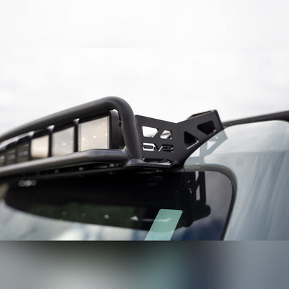 DV8 Offroad Curved Light Bracket for 12 3in Pod Lights | 2021 - 2026 Ford Bronco - Stateside Performance - Light Mounts - DV8 Offroad - DV8 Offroad Curved Light Bracket for 12 3in Pod Lights | 2021 - 2026 Ford Bronco
