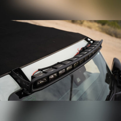DV8 Offroad Curved Light Bracket for 12 3in Pod Lights | 2021 - 2026 Ford Bronco - Stateside Performance - Light Mounts - DV8 Offroad - DV8 Offroad Curved Light Bracket for 12 3in Pod Lights | 2021 - 2026 Ford Bronco
