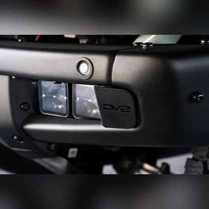 DV8 Offroad Factory Bumper Pocket Light Mount with 3in LED Pods | 2021 - 2026 Ford Bronco - Stateside Performance - Light Mounts - DV8 Offroad - DV8 Offroad Factory Bumper Pocket Light Mount with 3in LED Pods | 2021 - 2026 Ford Bronco