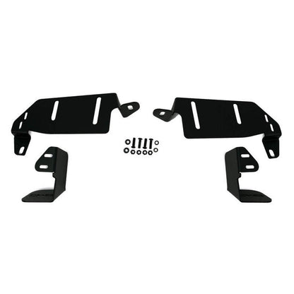 DV8 Offroad Factory Bumper Pocket Light Mount with 3in LED Pods | 2021 - 2026 Ford Bronco - Stateside Performance - Light Mounts - DV8 Offroad - DV8 Offroad Factory Bumper Pocket Light Mount with 3in LED Pods | 2021 - 2026 Ford Bronco