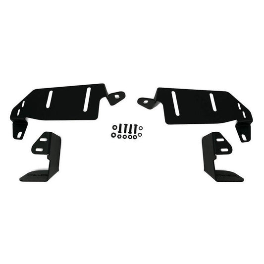 DV8 Offroad Factory Bumper Pocket Light Mount with 3in LED Pods | 2021 - 2026 Ford Bronco - Stateside Performance - Light Mounts - DV8 Offroad - DV8 Offroad Factory Bumper Pocket Light Mount with 3in LED Pods | 2021 - 2026 Ford Bronco