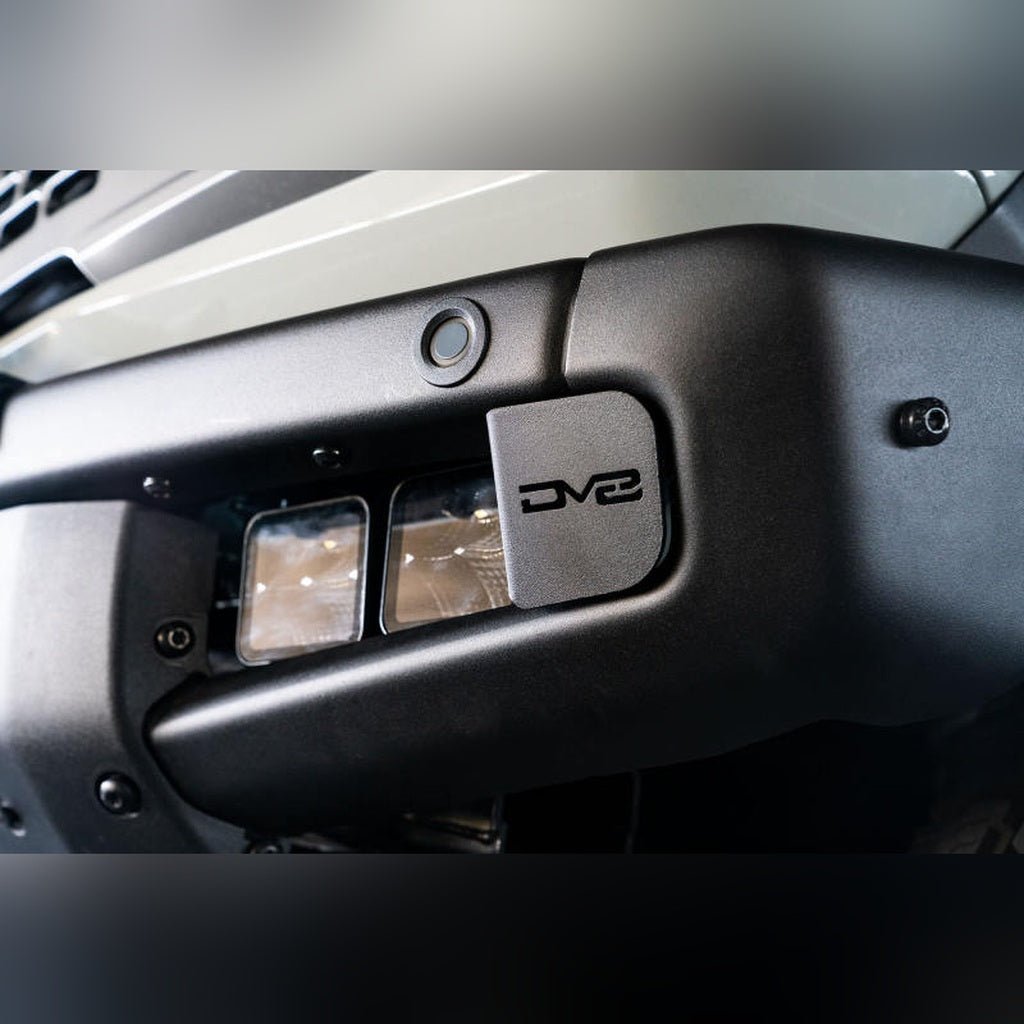 DV8 Offroad Factory Bumper Pocket Light Mount with 3in LED Pods | 2021 - 2026 Ford Bronco - Stateside Performance - Light Mounts - DV8 Offroad - DV8 Offroad Factory Bumper Pocket Light Mount with 3in LED Pods | 2021 - 2026 Ford Bronco