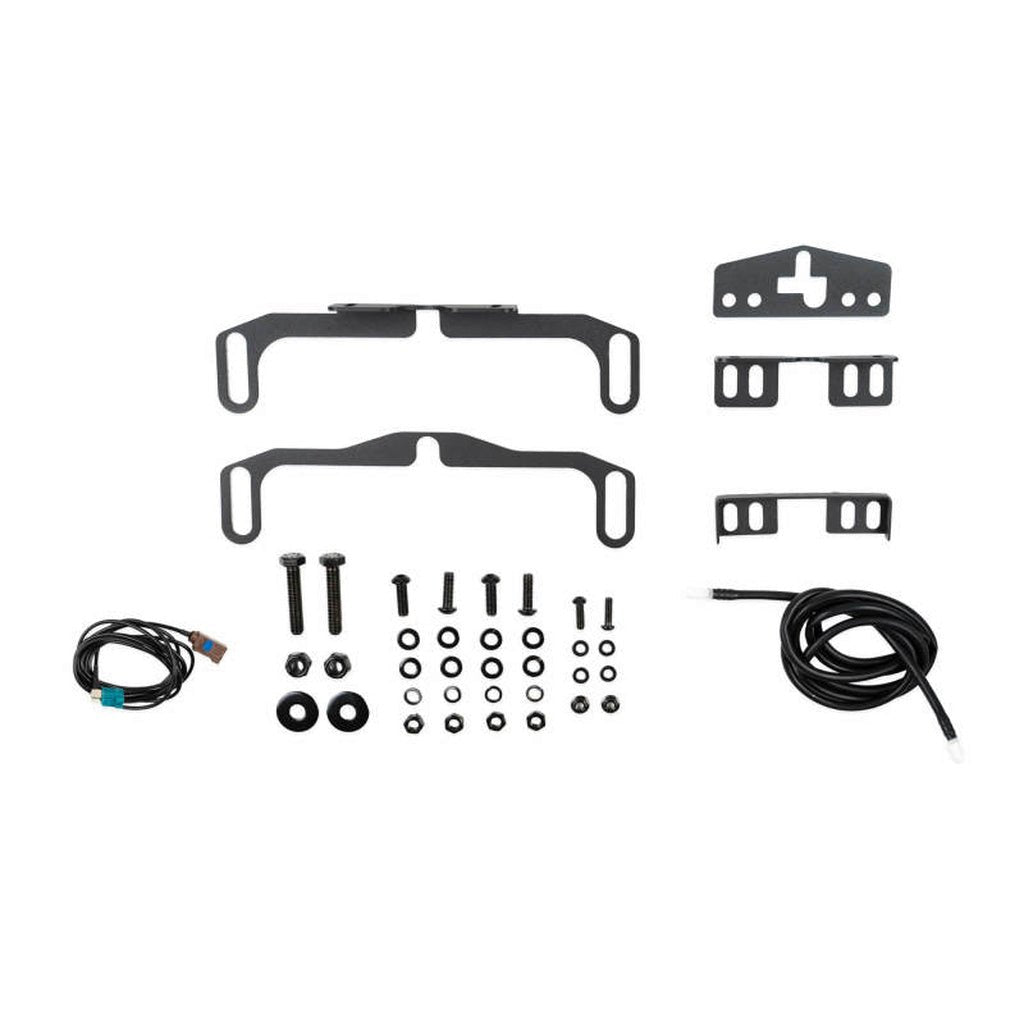 DV8 Offroad Front Camera Relocation Bracket | 2022-2026 Ford Bronco Raptor - Stateside Performance - License Plate Relocation - DV8 Offroad - DV8 Offroad Front Camera Relocation Bracket | 2022-2026 Ford Bronco Raptor