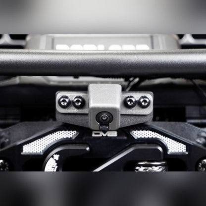 DV8 Offroad Front Camera Relocation Bracket | 2022-2026 Ford Bronco Raptor - Stateside Performance - License Plate Relocation - DV8 Offroad - DV8 Offroad Front Camera Relocation Bracket | 2022-2026 Ford Bronco Raptor