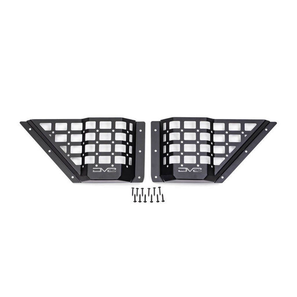 DV8 Offroad Front Door Pocket MOLLE Panels | 2021-2026 Ford Bronco - Stateside Performance - Exterior Trim - DV8 Offroad - DV8 Offroad Front Door Pocket MOLLE Panels | 2021-2026 Ford Bronco