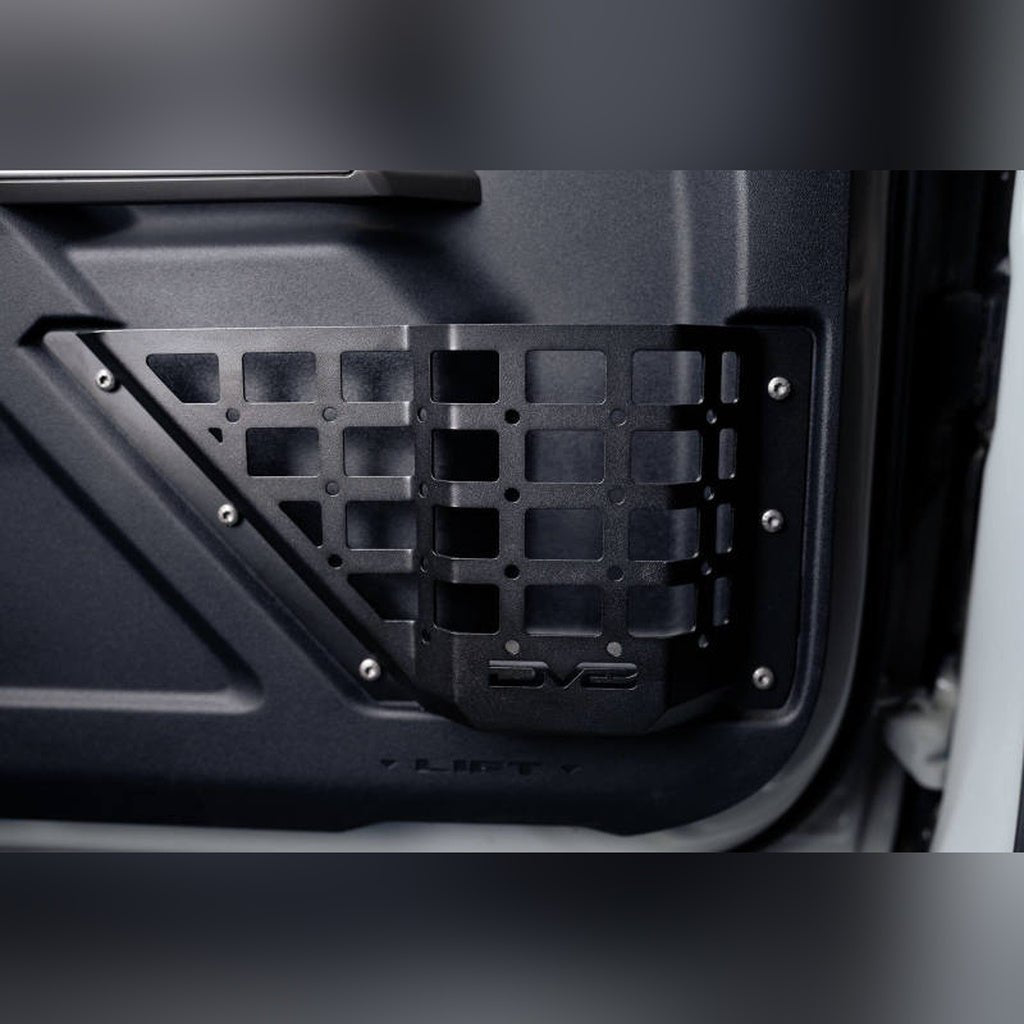DV8 Offroad Front Door Pocket MOLLE Panels | 2021-2026 Ford Bronco - Stateside Performance - Exterior Trim - DV8 Offroad - DV8 Offroad Front Door Pocket MOLLE Panels | 2021-2026 Ford Bronco