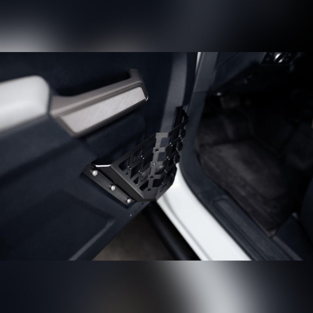 DV8 Offroad Front Door Pocket MOLLE Panels | 2022-2026 Ford Bronco Raptor - Stateside Performance - Exterior Trim - DV8 Offroad - DV8 Offroad Front Door Pocket MOLLE Panels | 2022-2026 Ford Bronco Raptor