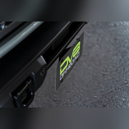 DV8 Offroad Front License Plate Mount | 2021 - 2026 Ford Bronco - Stateside Performance - License Plate Relocation - DV8 Offroad - DV8 Offroad Front License Plate Mount | 2021 - 2026 Ford Bronco