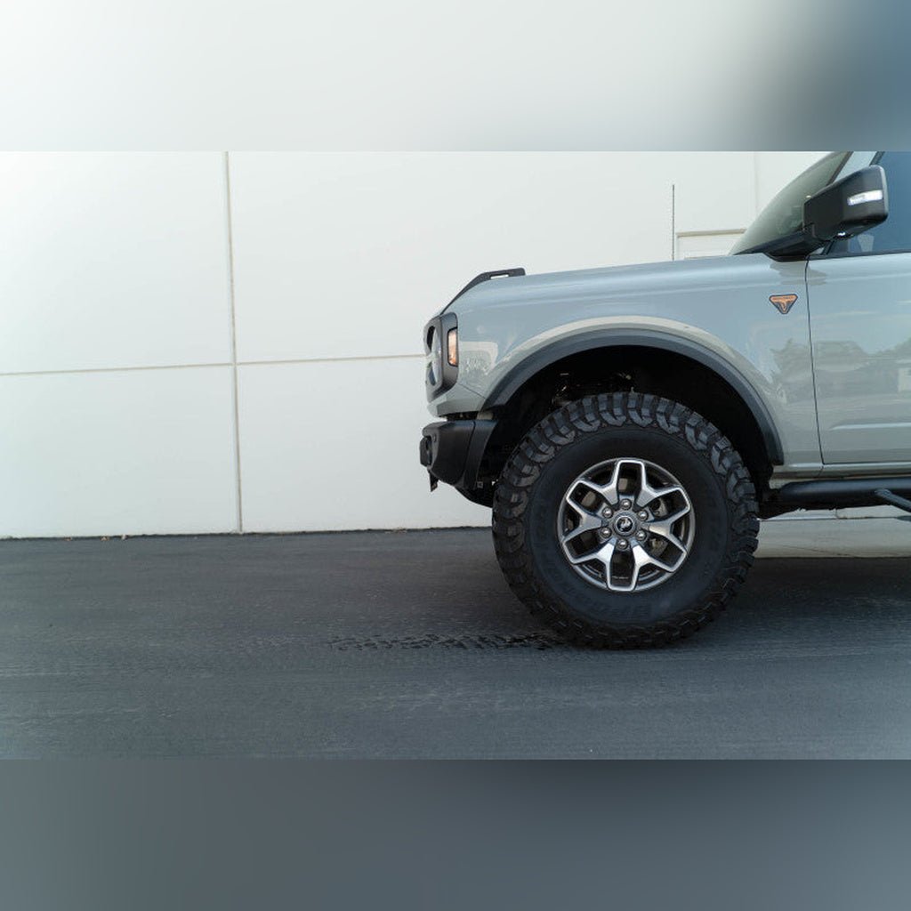 DV8 Offroad Front License Plate Mount | 2021 - 2026 Ford Bronco - Stateside Performance - License Plate Relocation - DV8 Offroad - DV8 Offroad Front License Plate Mount | 2021 - 2026 Ford Bronco
