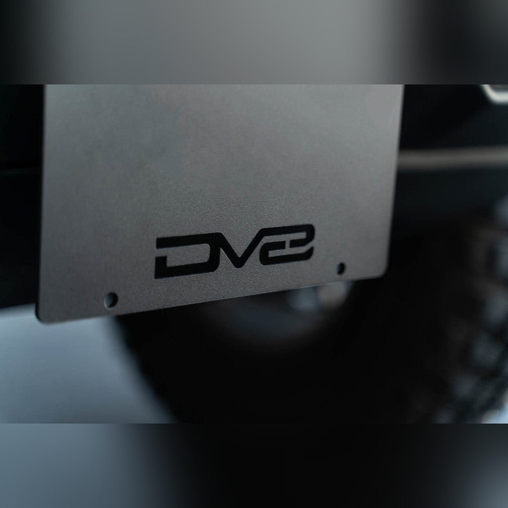 DV8 Offroad Front License Plate Mount | 2021 - 2026 Ford Bronco - Stateside Performance - License Plate Relocation - DV8 Offroad - DV8 Offroad Front License Plate Mount | 2021 - 2026 Ford Bronco
