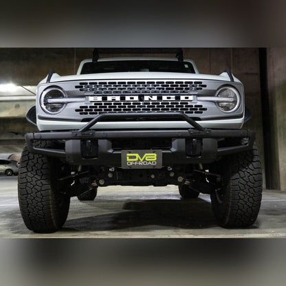 DV8 Offroad Front License Plate Relocation Bracket | 2021 - 2022 Ford Bronco Sport - Stateside Performance - License Plate Relocation - DV8 Offroad - DV8 Offroad Front License Plate Relocation Bracket | 2021 - 2022 Ford Bronco Sport