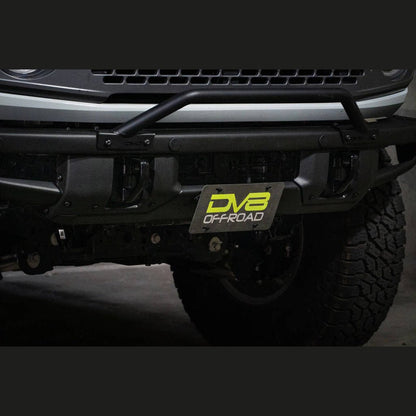 DV8 Offroad Front License Plate Relocation Bracket | 2021 - 2022 Ford Bronco Sport - Stateside Performance - License Plate Relocation - DV8 Offroad - DV8 Offroad Front License Plate Relocation Bracket | 2021 - 2022 Ford Bronco Sport