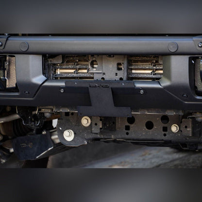 DV8 Offroad Front License Plate Relocation Bracket | 2021 - 2026 Ford Bronco - Stateside Performance - License Plate Relocation - DV8 Offroad - DV8 Offroad Front License Plate Relocation Bracket | 2021 - 2026 Ford Bronco