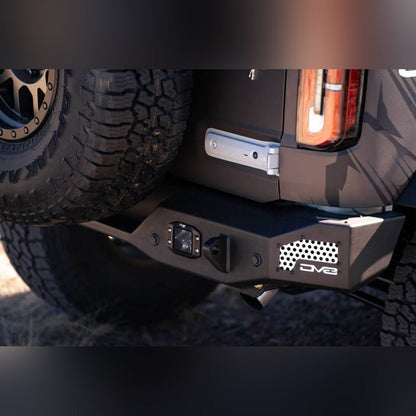 DV8 Offroad MTO Series Rear Bumper | 2021 - 2026 Ford Bronco - Stateside Performance - Light Mounts - DV8 Offroad - DV8 Offroad MTO Series Rear Bumper | 2021 - 2026 Ford Bronco