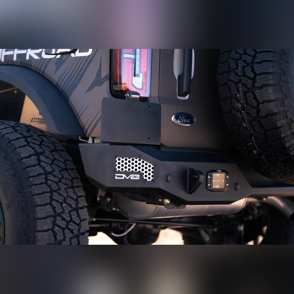 DV8 Offroad MTO Series Rear Bumper | 2021 - 2026 Ford Bronco - Stateside Performance - Light Mounts - DV8 Offroad - DV8 Offroad MTO Series Rear Bumper | 2021 - 2026 Ford Bronco
