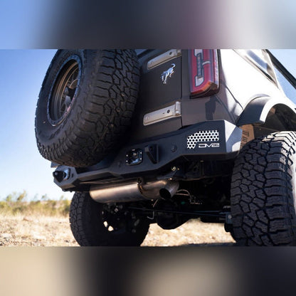 DV8 Offroad MTO Series Rear Bumper | 2021 - 2026 Ford Bronco - Stateside Performance - Light Mounts - DV8 Offroad - DV8 Offroad MTO Series Rear Bumper | 2021 - 2026 Ford Bronco