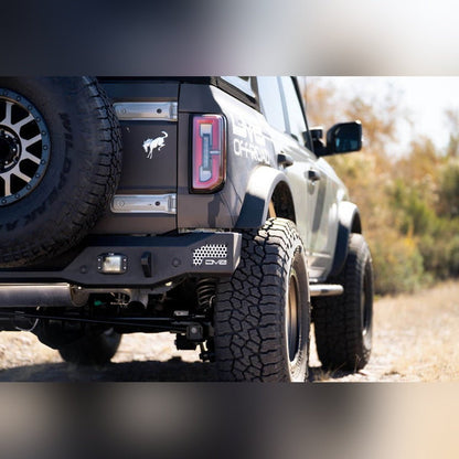 DV8 Offroad MTO Series Rear Bumper | 2021 - 2026 Ford Bronco - Stateside Performance - Light Mounts - DV8 Offroad - DV8 Offroad MTO Series Rear Bumper | 2021 - 2026 Ford Bronco