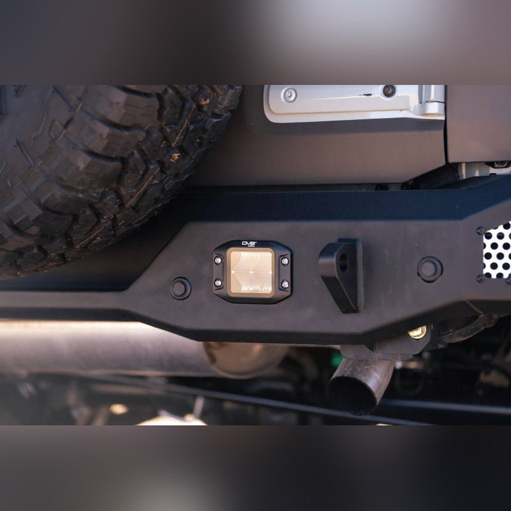 DV8 Offroad MTO Series Rear Bumper | 2021 - 2026 Ford Bronco - Stateside Performance - Light Mounts - DV8 Offroad - DV8 Offroad MTO Series Rear Bumper | 2021 - 2026 Ford Bronco