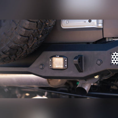 DV8 Offroad MTO Series Rear Bumper | 2021 - 2026 Ford Bronco - Stateside Performance - Light Mounts - DV8 Offroad - DV8 Offroad MTO Series Rear Bumper | 2021 - 2026 Ford Bronco