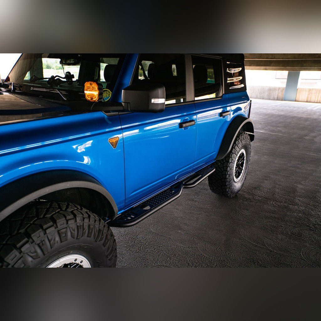 DV8 Offroad OE Plus Series Side Steps | 2022-2025 Ford Bronco Raptor - Stateside Performance - Side Steps - DV8 Offroad - DV8 Offroad OE Plus Series Side Steps | 2022-2025 Ford Bronco Raptor