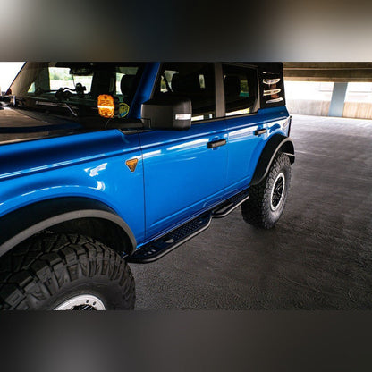 DV8 Offroad OE Plus Series Side Steps | 2022-2025 Ford Bronco Raptor - Stateside Performance - Side Steps - DV8 Offroad - DV8 Offroad OE Plus Series Side Steps | 2022-2025 Ford Bronco Raptor