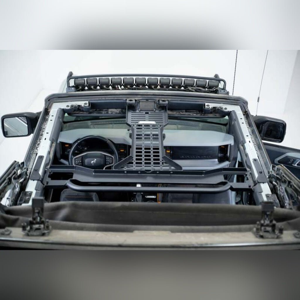 DV8 Offroad Overhead Molle Panels | 2021 - 2025 Ford Bronco - Stateside Performance - Exterior Trim - DV8 Offroad - DV8 Offroad Overhead Molle Panels | 2021 - 2025 Ford Bronco