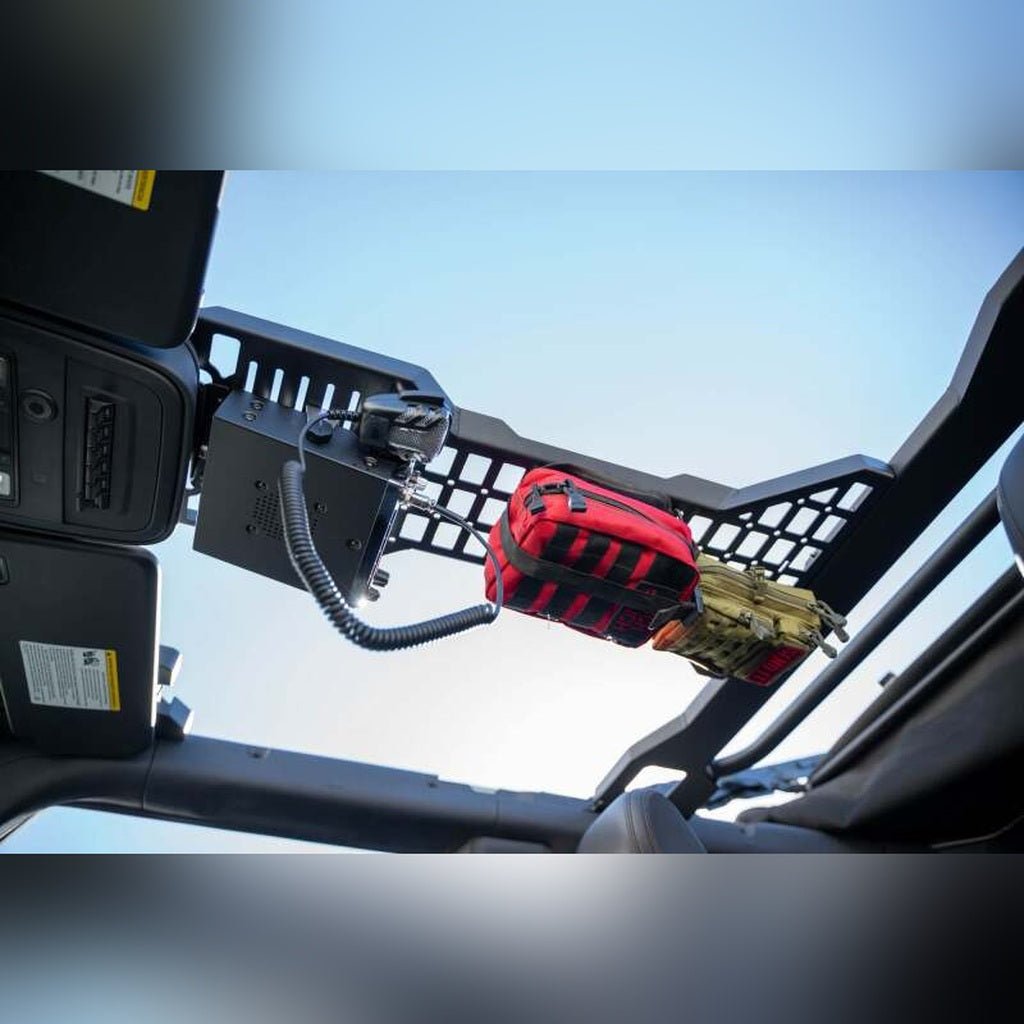 DV8 Offroad Overhead Molle Panels | 2021 - 2025 Ford Bronco - Stateside Performance - Exterior Trim - DV8 Offroad - DV8 Offroad Overhead Molle Panels | 2021 - 2025 Ford Bronco