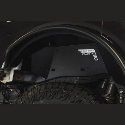 DV8 Offroad Rear Aluminum Inner Fenders - Black | 2021-2025 Ford Bronco - Stateside Performance - Wheel Well Liners - DV8 Offroad - DV8 Offroad Rear Aluminum Inner Fenders - Black | 2021-2025 Ford Bronco