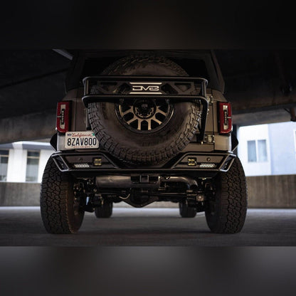 DV8 Offroad Rear License Plate Relocation Bracket | 2021 - 2026 Ford Bronco - Stateside Performance - License Plate Relocation - DV8 Offroad - DV8 Offroad Rear License Plate Relocation Bracket | 2021 - 2026 Ford Bronco
