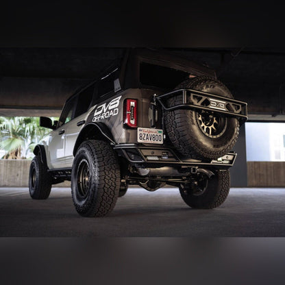 DV8 Offroad Rear License Plate Relocation Bracket | 2021 - 2026 Ford Bronco - Stateside Performance - License Plate Relocation - DV8 Offroad - DV8 Offroad Rear License Plate Relocation Bracket | 2021 - 2026 Ford Bronco