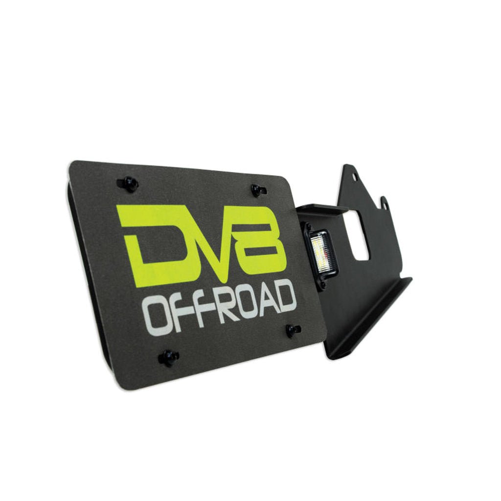 DV8 Offroad Rear License Plate Relocation Bracket | 2021 - 2026 Ford Bronco - Stateside Performance - License Plate Relocation - DV8 Offroad - DV8 Offroad Rear License Plate Relocation Bracket | 2021 - 2026 Ford Bronco