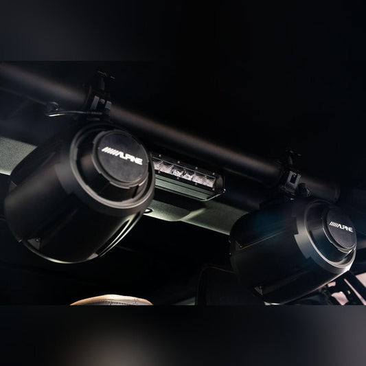 DV8 Offroad Rear Speaker & Light Mount Bar | 2021 - 2026 Ford Bronco - Stateside Performance - Light Mounts - DV8 Offroad - DV8 Offroad Rear Speaker & Light Mount Bar | 2021 - 2026 Ford Bronco