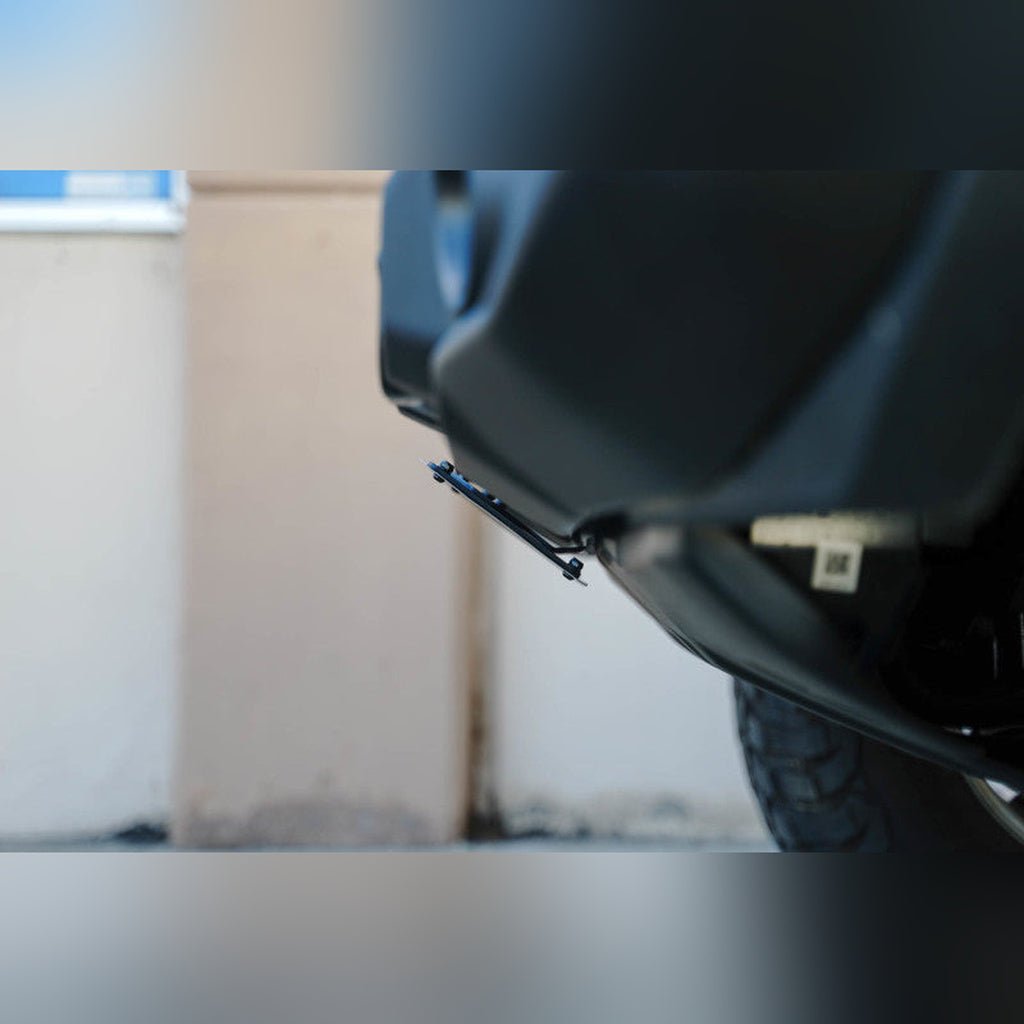 DV8 Offroad Slanted Front License Plate Mount | 2021 - 2026 Ford Bronco - Stateside Performance - Uncategorized - DV8 Offroad - DV8 Offroad Slanted Front License Plate Mount | 2021 - 2026 Ford Bronco