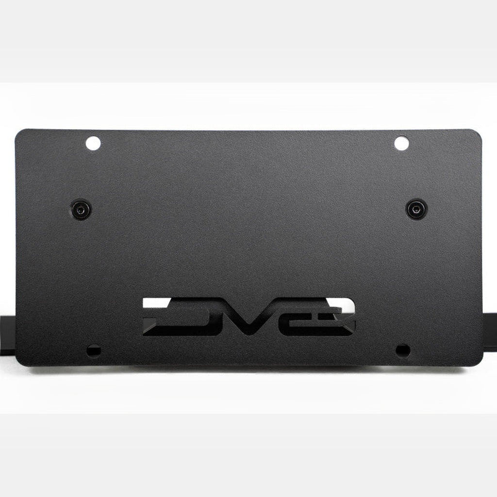 DV8 Offroad Slanted Front License Plate Mount | 2021 - 2026 Ford Bronco - Stateside Performance - Uncategorized - DV8 Offroad - DV8 Offroad Slanted Front License Plate Mount | 2021 - 2026 Ford Bronco